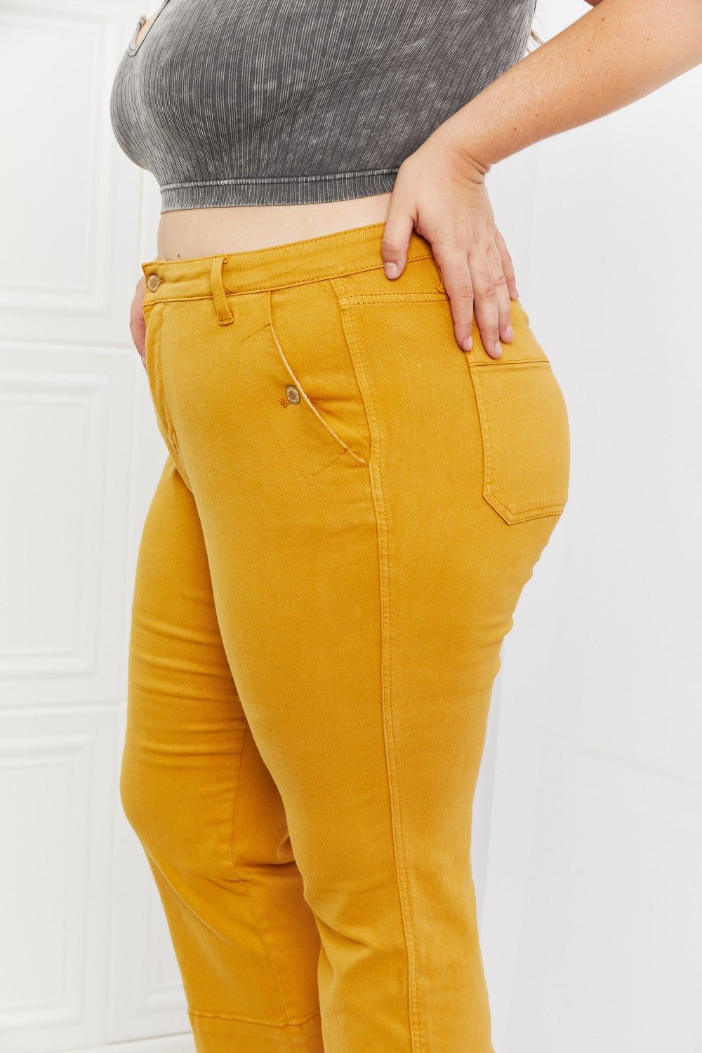 Women’s Judy Blue Jayza Full Size Straight Leg Cropped Jeans
