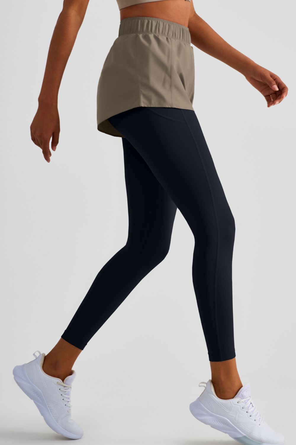 Women’s Elastic Waist Sports Leggings