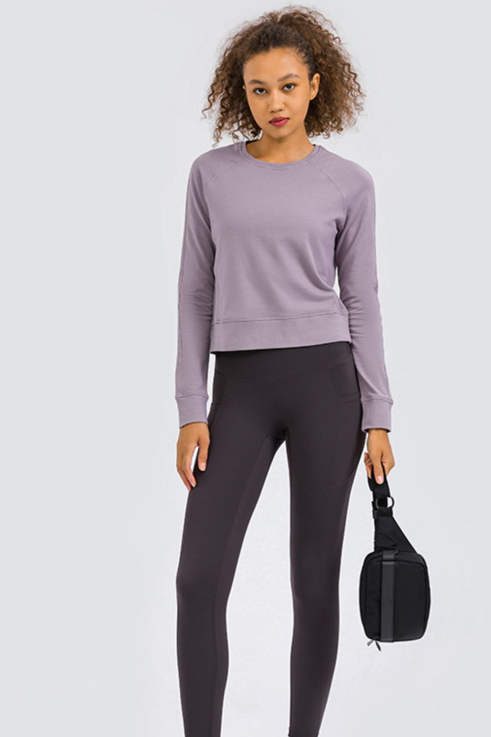 Women’s Cozy and Fabulous Raglan Sleeve Sports Top