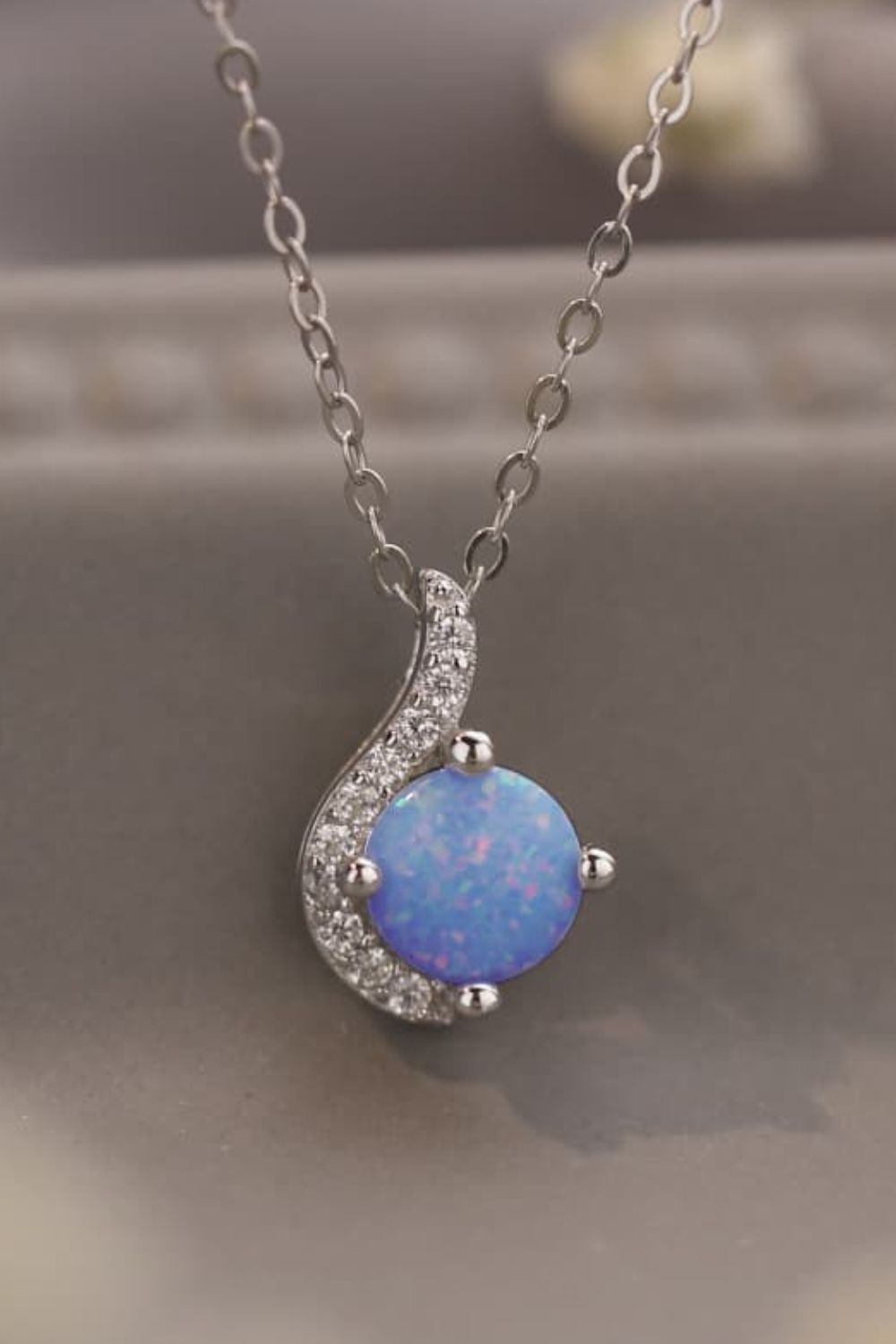 Women’s Sweet Beginnings Opal Pendant Necklace