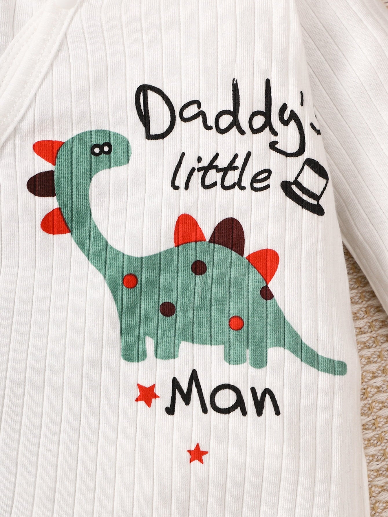 Children’s Boys DADDY'S LITTLE MAN Dinosaur Graphic Jumpsuit
