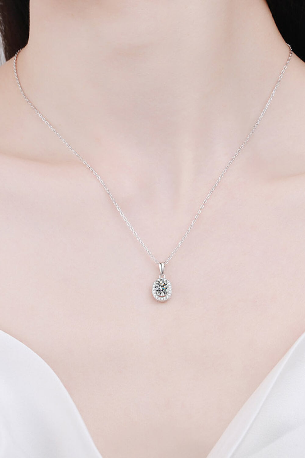 Women’s Be The One 1 Carat Moissanite Pendant Necklace