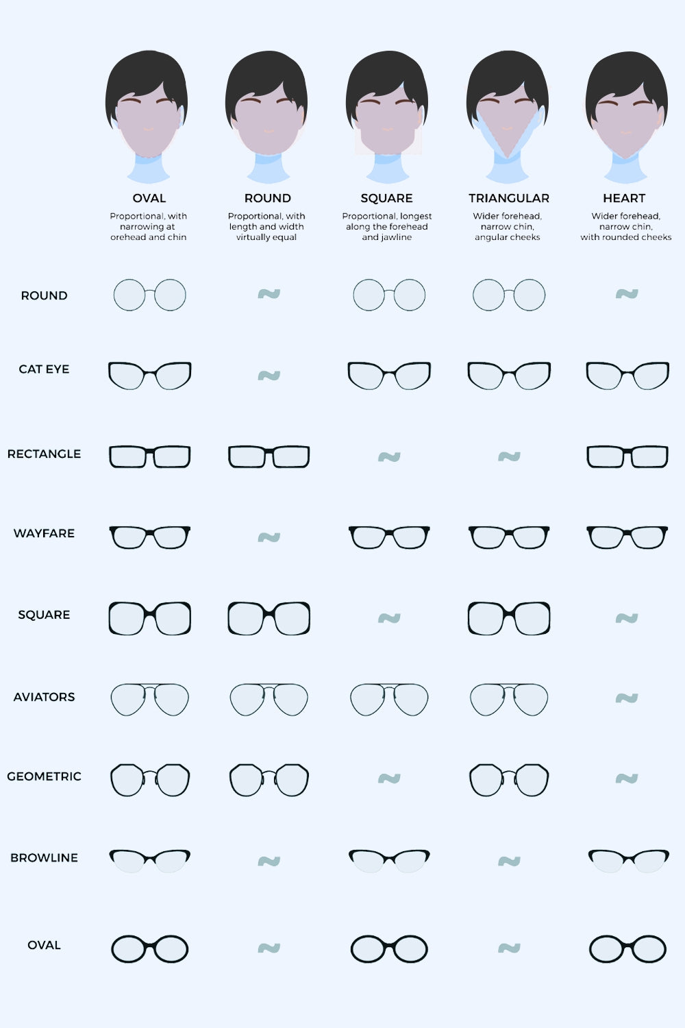 Women’s Geometric TAC Polarization Lens Sunglasses