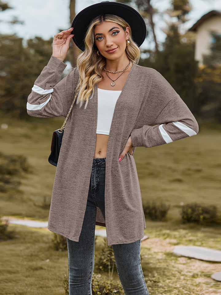 Women’s Dropped Shoulder Hooded Blouse
