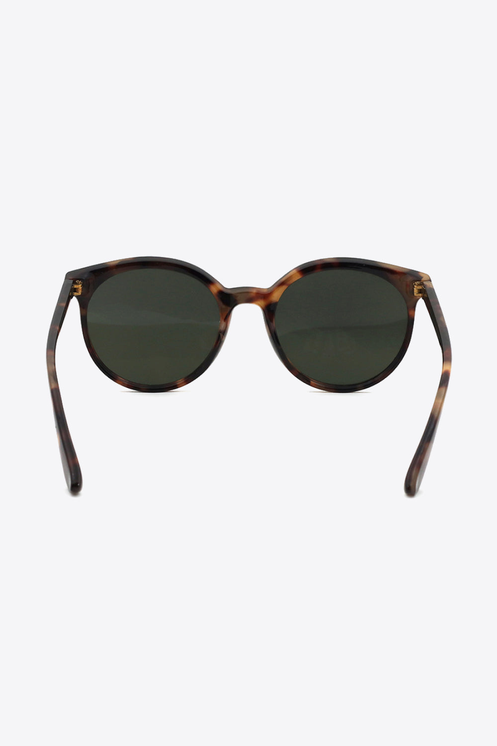 Women’s Tortoiseshell Round Polycarbonate Sunglasses