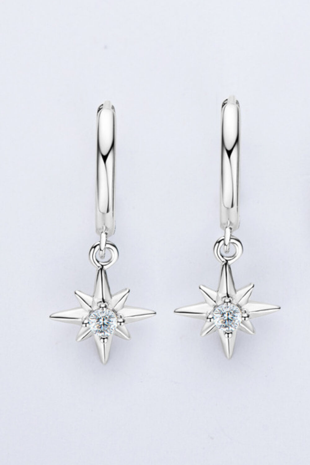 Women’s Moissanite Star Drop Earrings