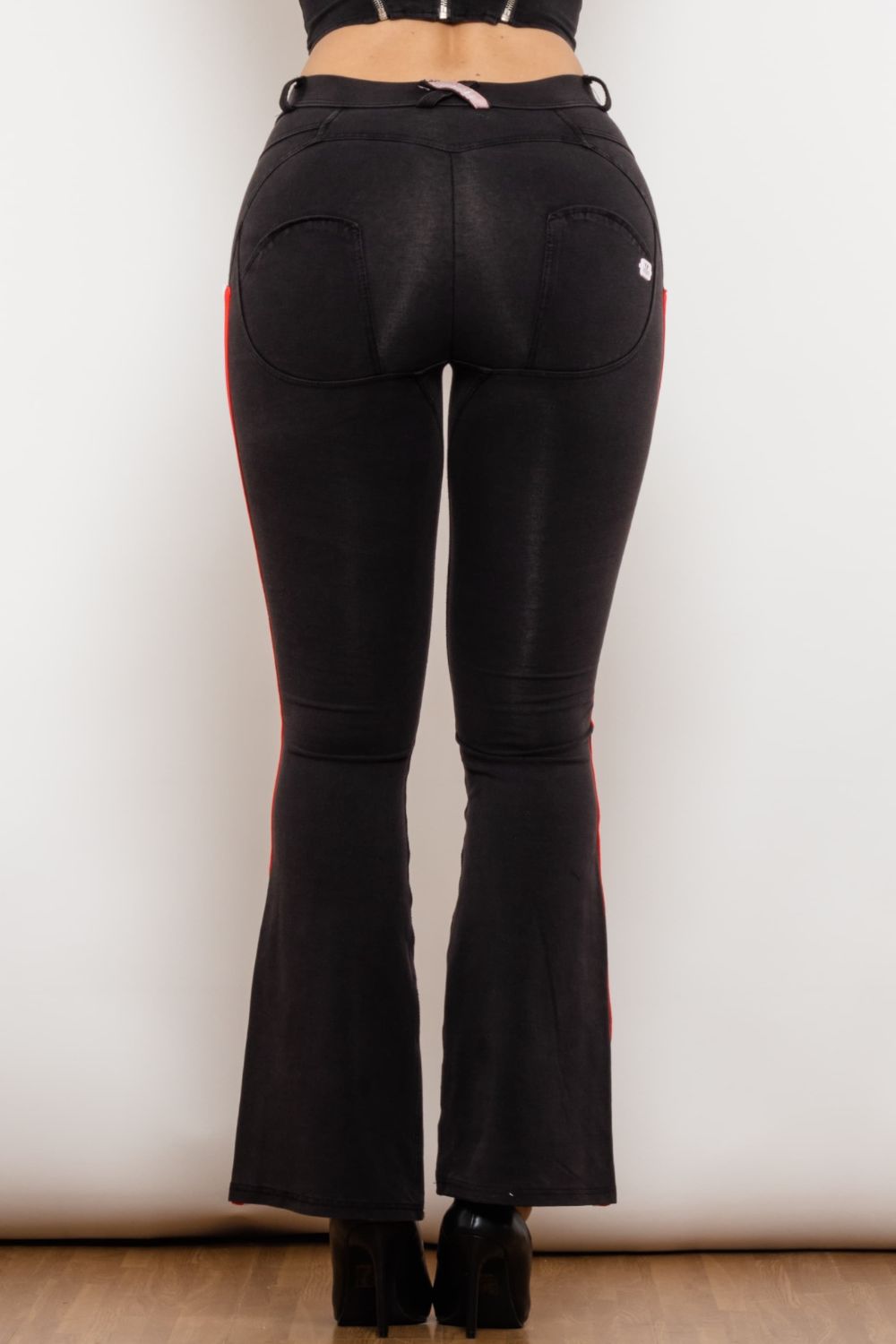 Women’s Side Stripe Contrast Bootcut Jeans