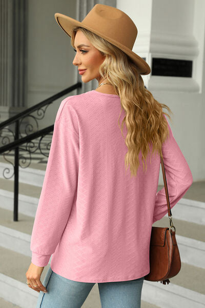 Women’s V-Neck Long Sleeve T-Shirt