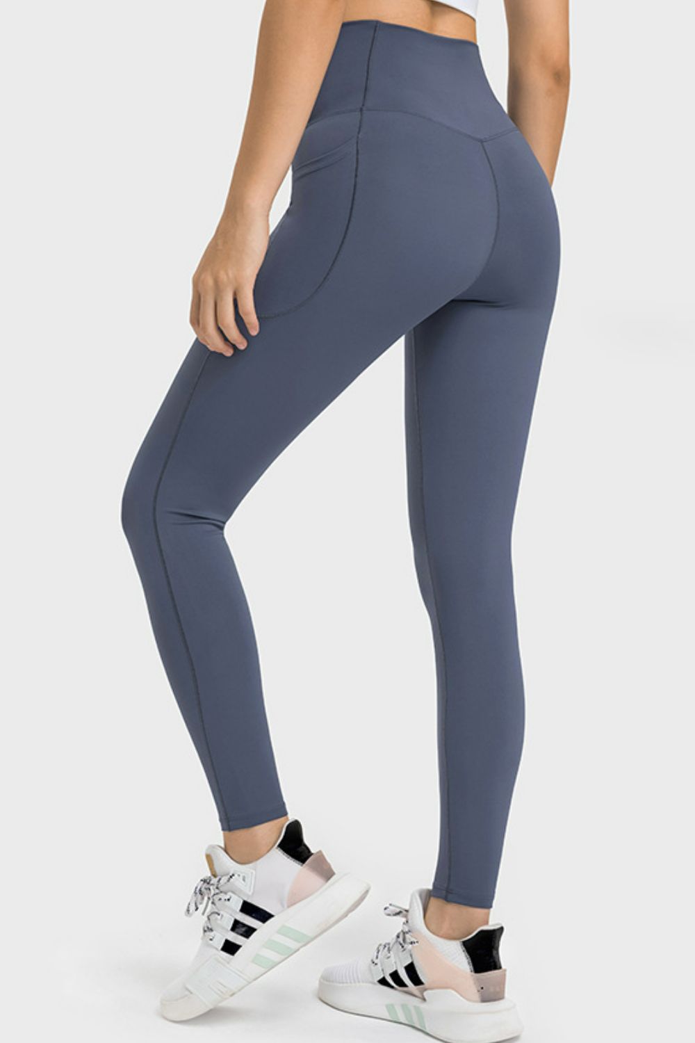 Women’s V-Waist Yoga Leggings with Pockets