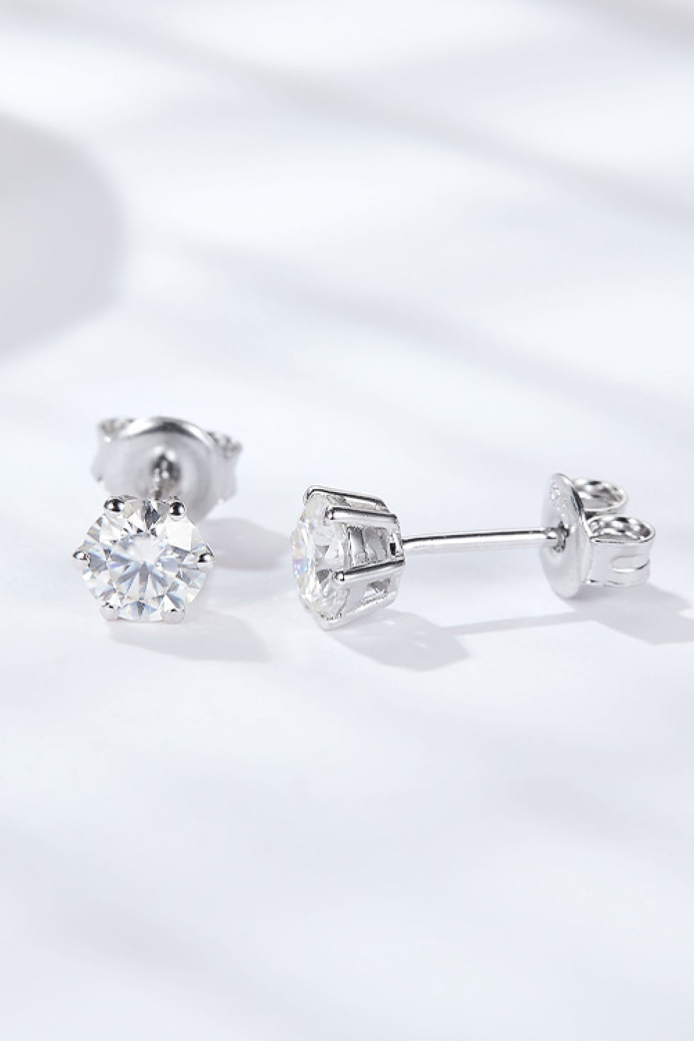 Women’s Good Days Ahead Moissanite Stud Earrings