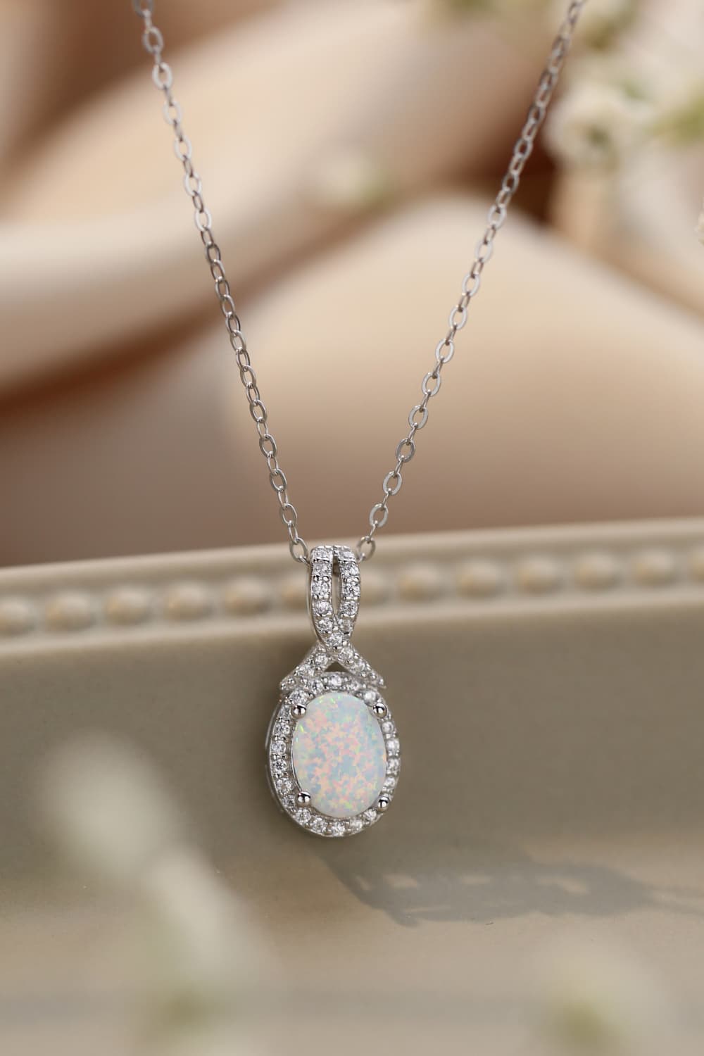 Women’s Feeling My Best Opal Pendant Necklace