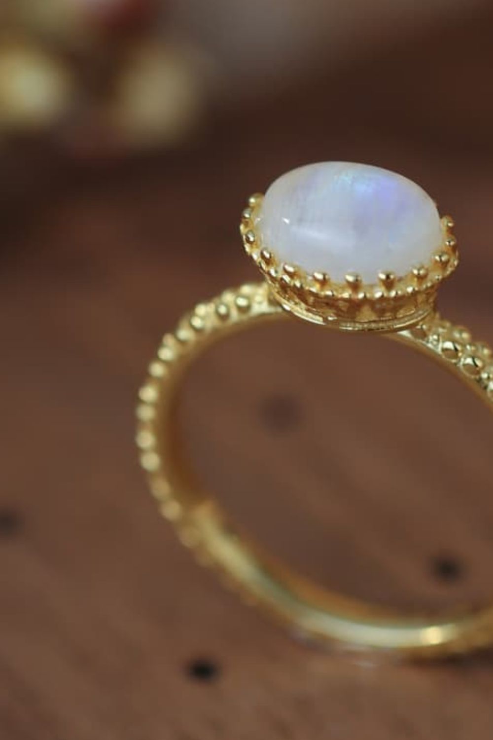 Women’s Moonstone 925 Sterling Silver Ring