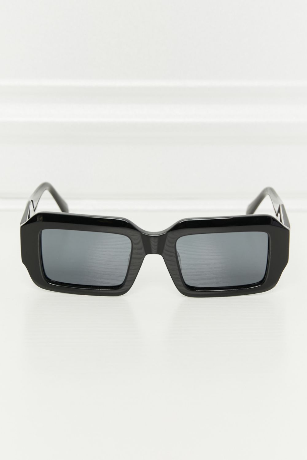Women’s Rectangle TAC Polarization Lens Full Rim Sunglasses