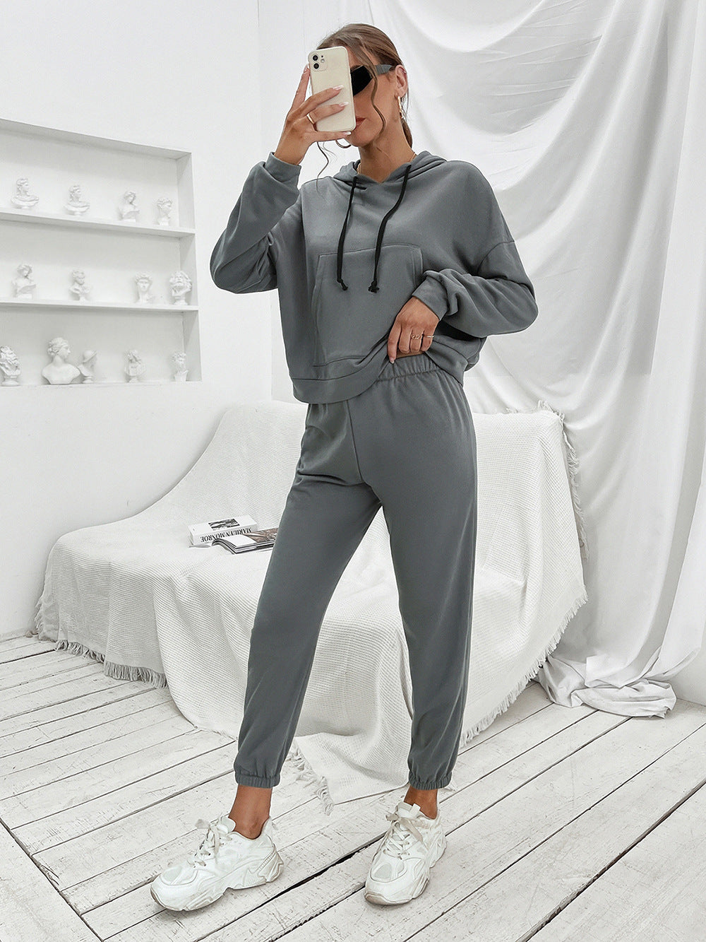 Women’s Sports Hoodie and Joggers Set