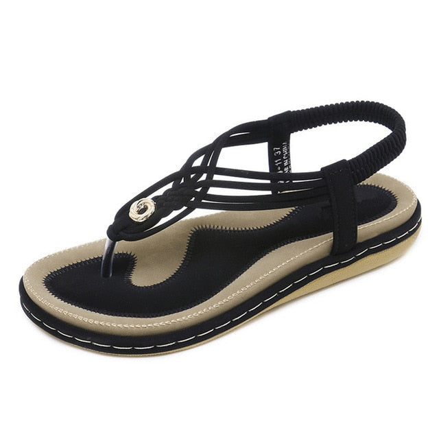 Women’s  Fashion Soft Leather Comfortable Sandals