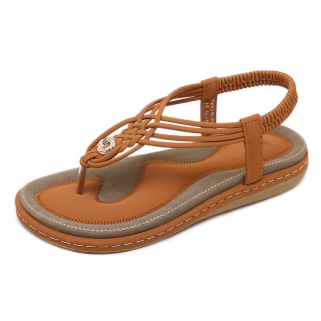 Women’s  Fashion Soft Leather Comfortable Sandals