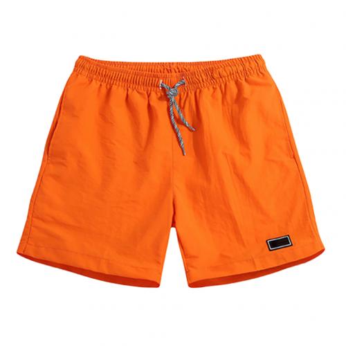Men’s Casual Breathable Quick Dry  Beach Sport Shorts Solid Color With Pockets Size M-5XL