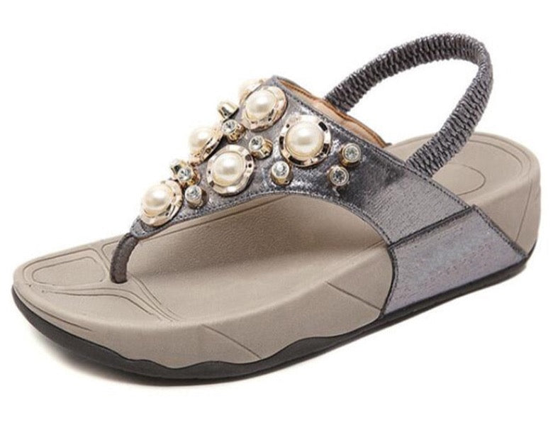 Women’s Rhinestone Summer Platform Sandals