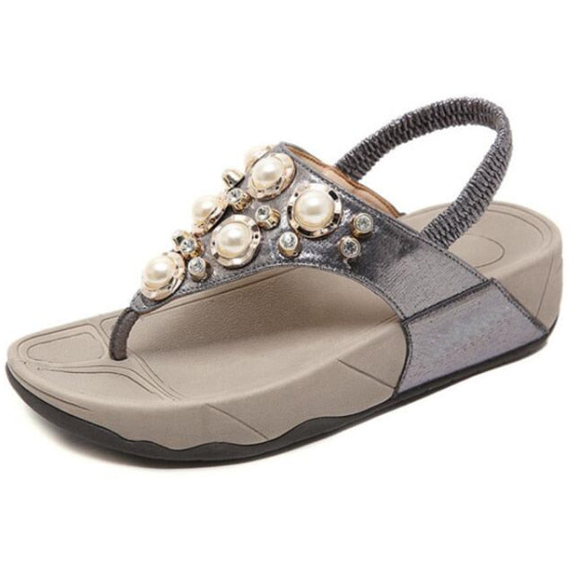 Women’s Rhinestone Summer Platform Sandals