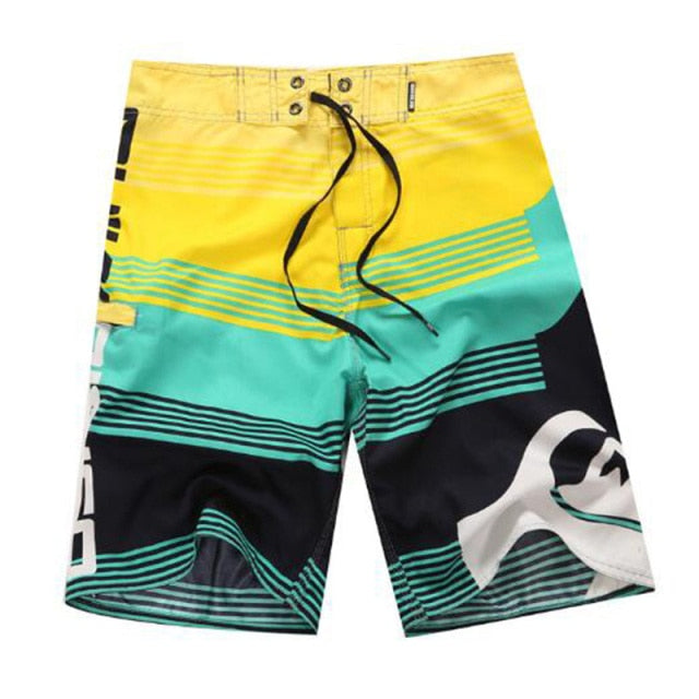 Men’s Board Shorts Beach Wear Quick Dry Printed Swimming Shorts Size 30-44