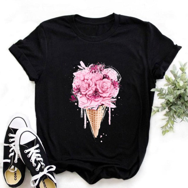 Women’s Graphic T-shirt Size XS-3XL
