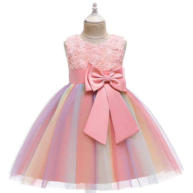 Children's Lace Floral Dress Size 3T-10