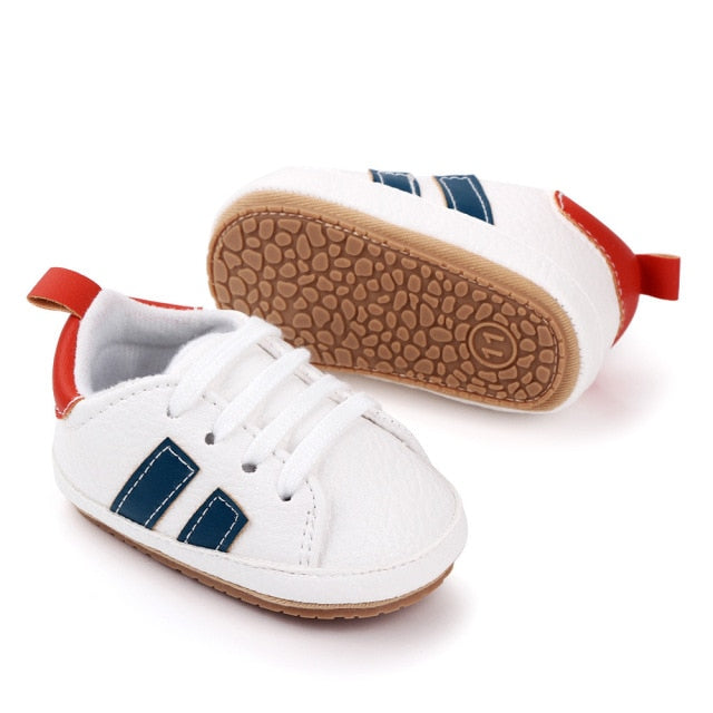 Children’s Boy Girl Multicolor Rubber Sole Anti-slip Walking Shoes