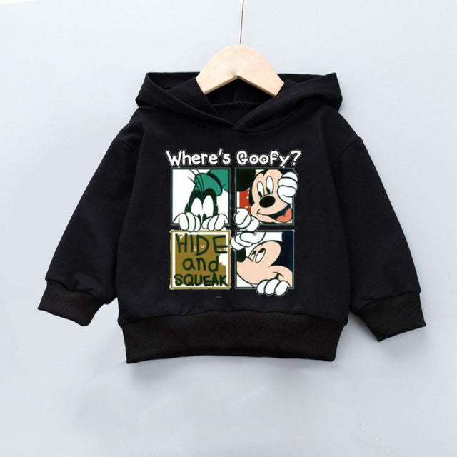 Children’s Boys Girls Hooded Sweatshirt Size 2T-7T