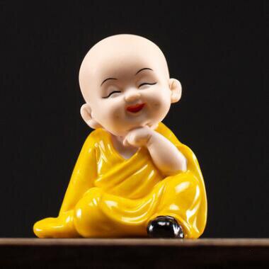 Laughing Buddha Decorative Ceramic Statue Dimensions As Seen In Pictures